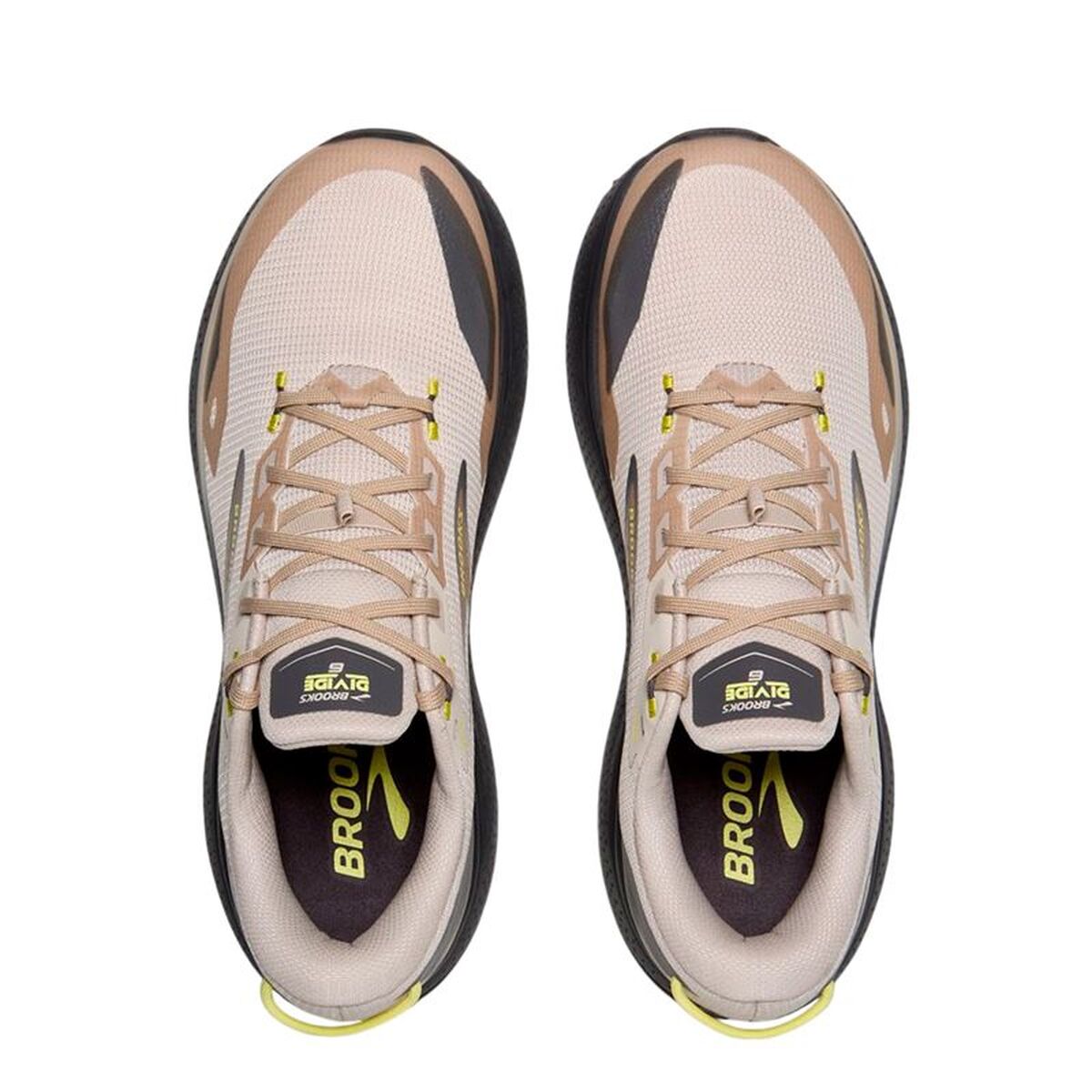 Men's trail running shoes (mountain running) Brooks Divide 6 Beige