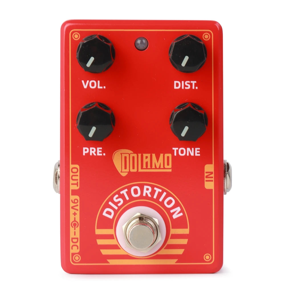Dolamo D-9 Distortion Guitar Effect Pedal True Bypass Electric Guitar Parts & Accessories