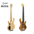 Oem Wholesale Price Chinese Neck Through Body Korea 6 Strings Professional Electric Bass Guitar