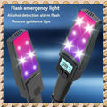 A003 2 In 1 Handheld Breathalyzer Digital Breath Alcohol Tester With Safety Hammer Window Breake Blowing Type Alcohol Tester