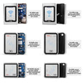 KOB outdoor ID/IC card swiping metal waterproof access control system outdoor host WG26 access control reader head