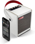 Mini 10W Portable Smart Guitar Amp & Bluetooth Speaker with App for Playing Guitar at Home or Travel (Pearl)