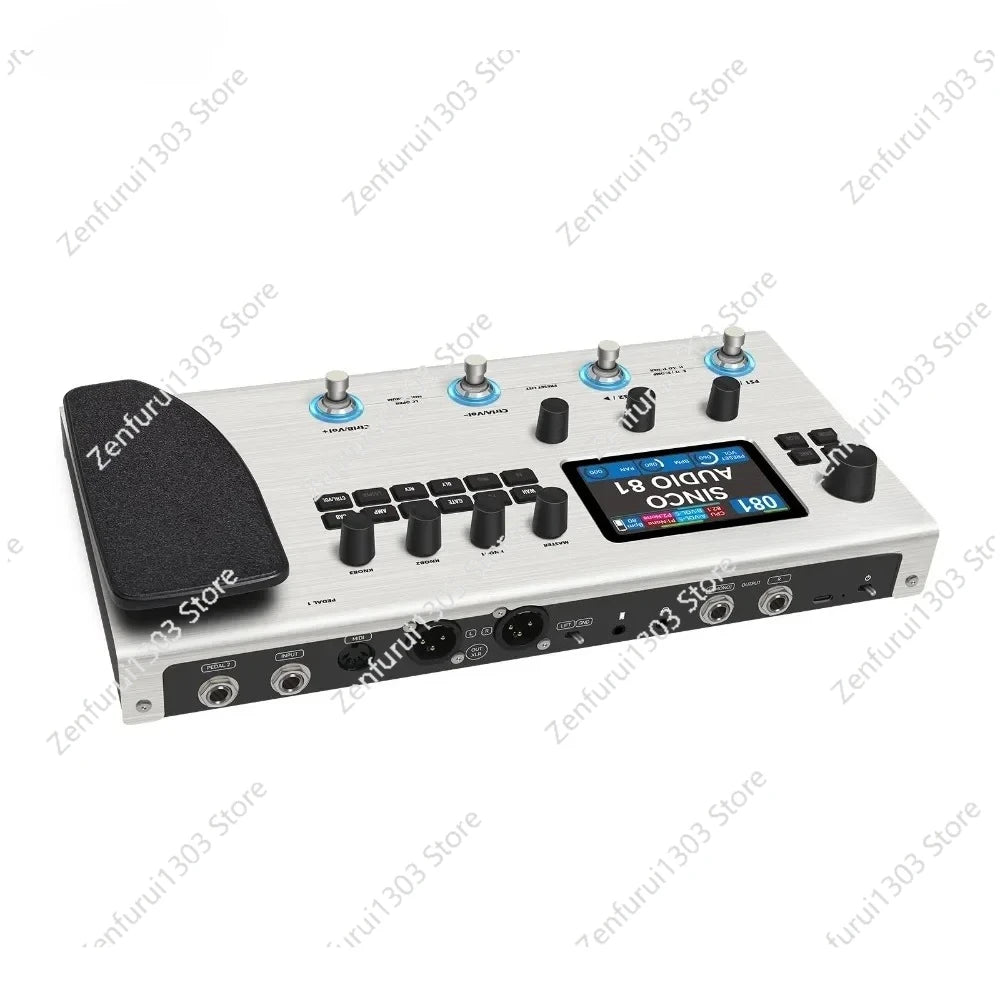 M-VAVE MK-300 Multi-Function Guitar/Bass Effector Pedal | 300s Looper+128 Drum Neural Modeling 120AMP/360FX