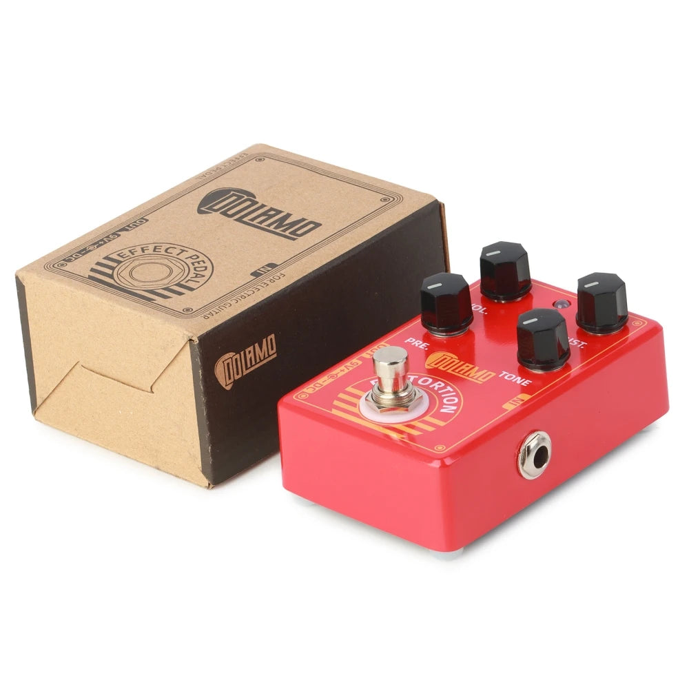 Dolamo D-9 Distortion Guitar Effect Pedal True Bypass Electric Guitar Parts & Accessories