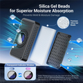 ELECT-Electronic Moisture Absorber For DSLR Microscopes Moisture-Proof Case Reusable Dehumidifier Card Camera Accessories