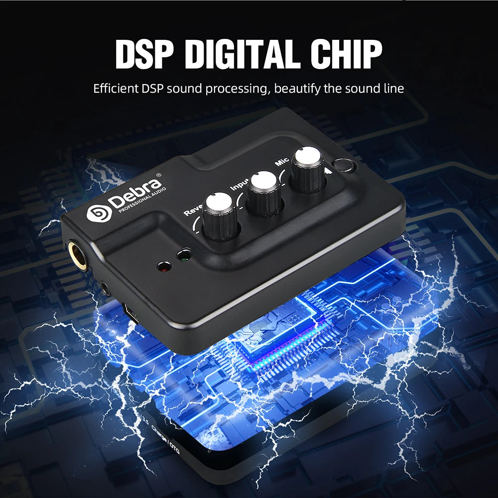 K3000 PRO Directed Sound Card Echo Audio Mixer Interface External with Bluetooth DSP Reverb Effect for Mic Instrumentation