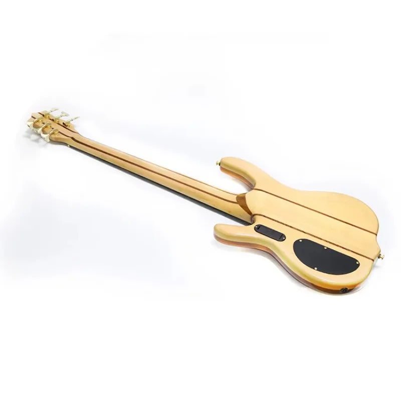 Oem Wholesale Price Chinese Neck Through Body Korea 6 Strings Professional Electric Bass Guitar