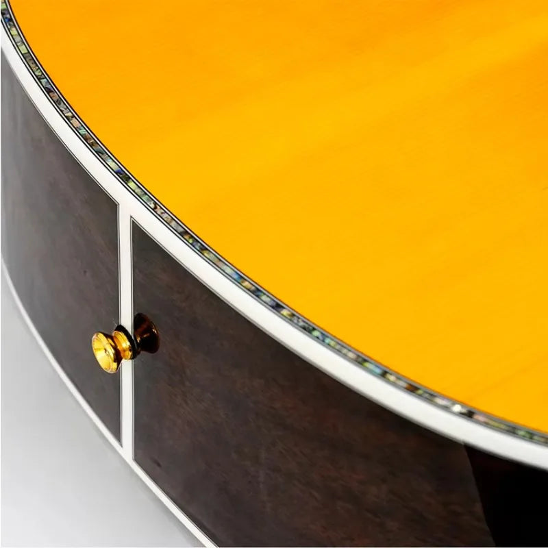 OEM/ODM LR5D 41 Inch All Solid Spruce/Rosewood Acoustic Guitar 650mm Scal Length Professional Use Chinese Factory Direct Sale