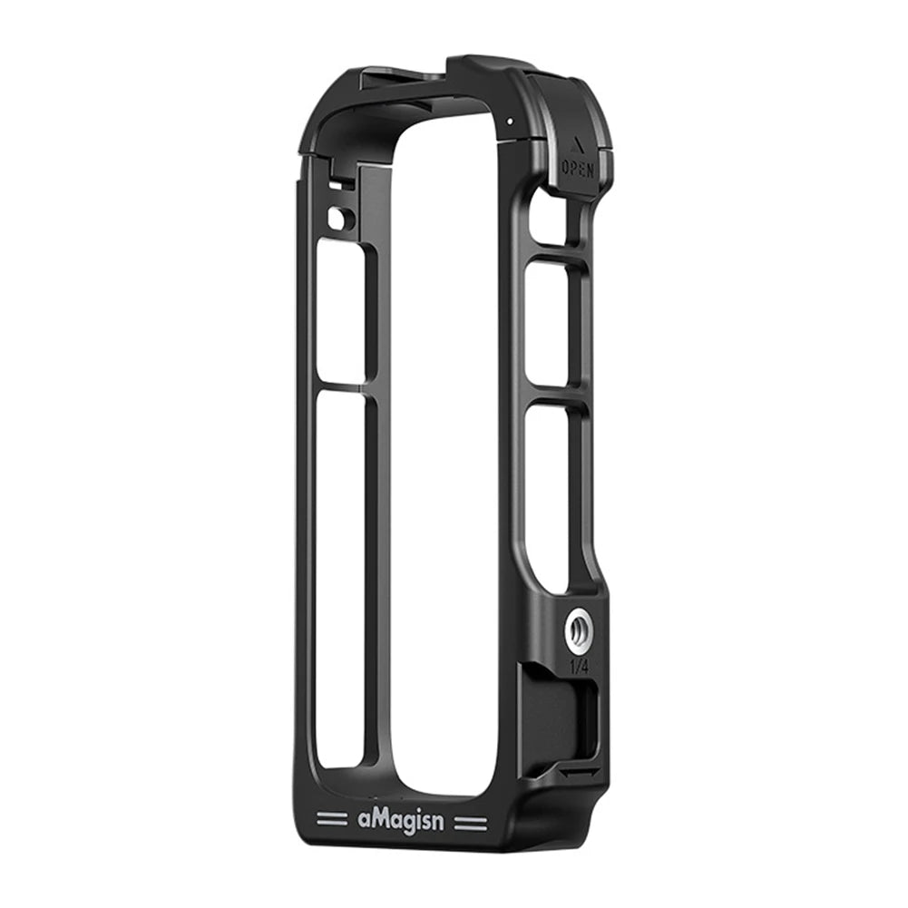 For Insta360 X4 Expansion Bracket Magnetic Quick Release Frame Cage Protective Case for Insta 360 X4 Action Camera Accessories