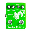 JOYO JF-12 Voodoo Octave Fuzz Guitar Effect Pedal Both Distortion and Octave Effect True Bypass Electric Guitar Bass Pedal