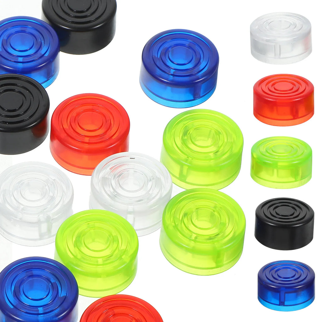 20Pcs Guitar Pedal Footswitch Buttons Electric Guitar Caps Replacement Knobs Easy Install No Tools Required Wide Compatibility