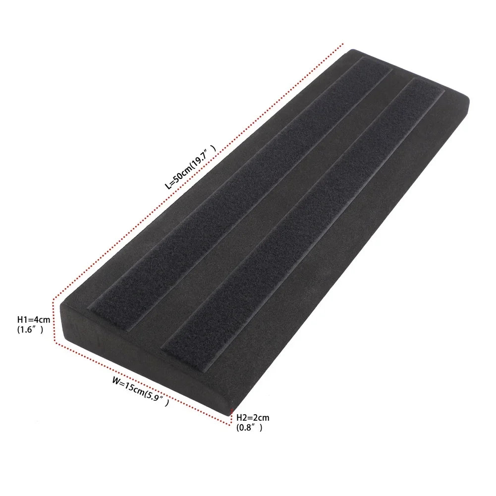 Guitar Effect Pedal Board Lightweight  EVA Setup Effect Pedalboard Guitar Bass Effects Pedal Holder Instruments Accessories