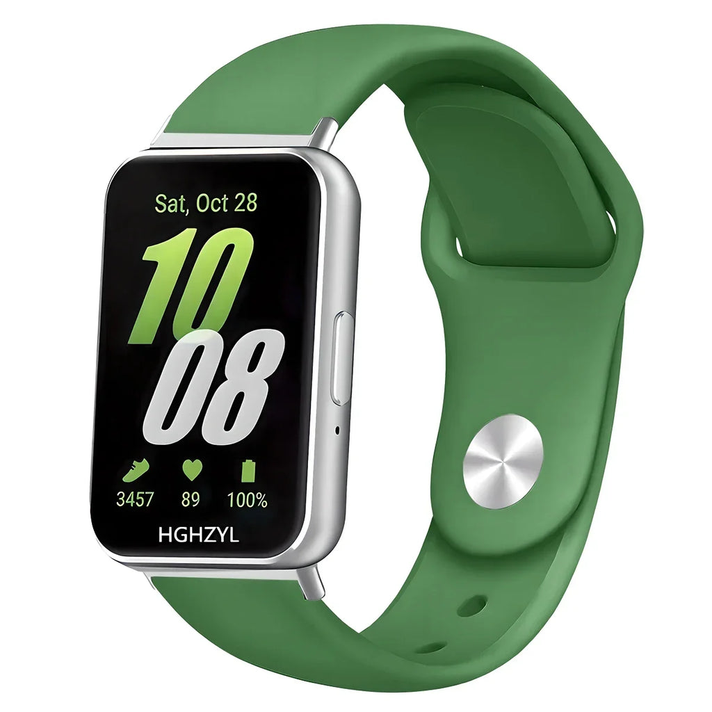 Soft Silicone Strap For Samsung Galaxy Fit 3 Smart Watch Sports Bracelet Watchband For Galaxy Fit3 Replacement Wrist Band Correa