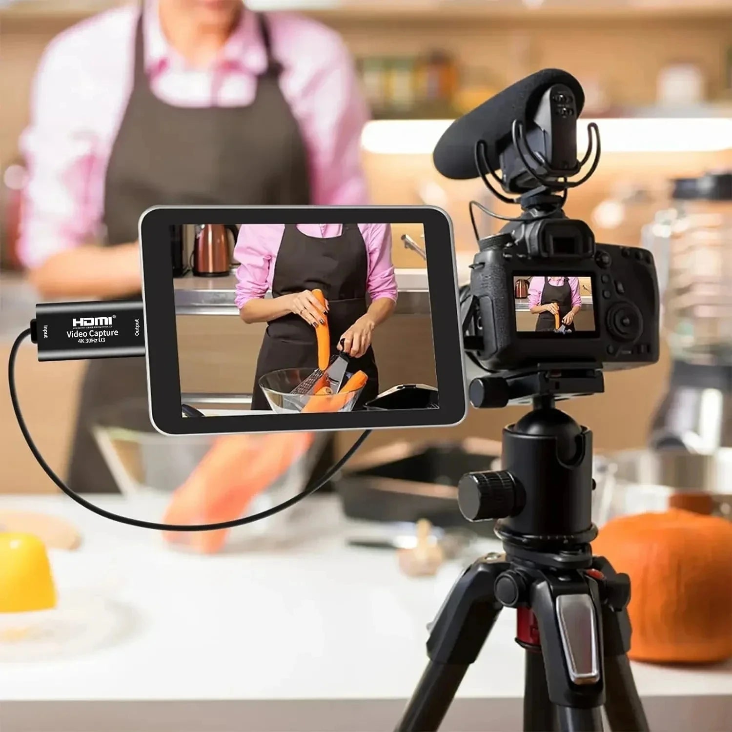 4K HDMI Video Capture Card MS2130 Real USB 3.0 1080P 60FPS Game Screen Record Capture Device for Streaming Video Conference Live