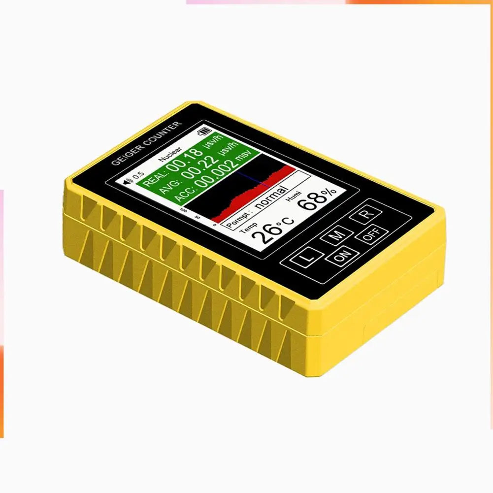 A92Z XR3 Pro Digital Nuclear Radiation Detector Geiger Counter Semi-Functional Dosimeter EMF Meter Βγ X-Ray Beta Gamma Tester