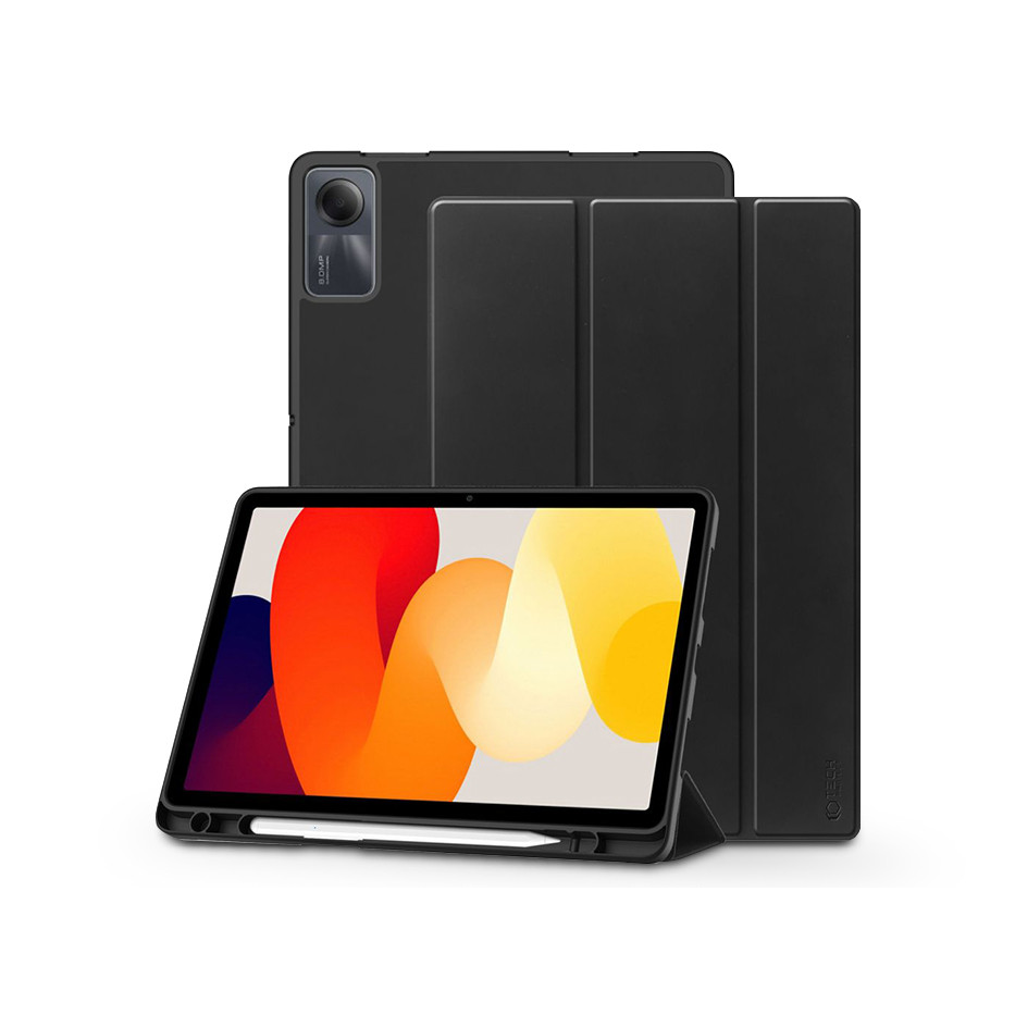 Tech-Protect tablet tok (Smart Case Pen) - Xiaomi Redmi Pad SE 11.0 - fekete - ECO (TP606096)-0