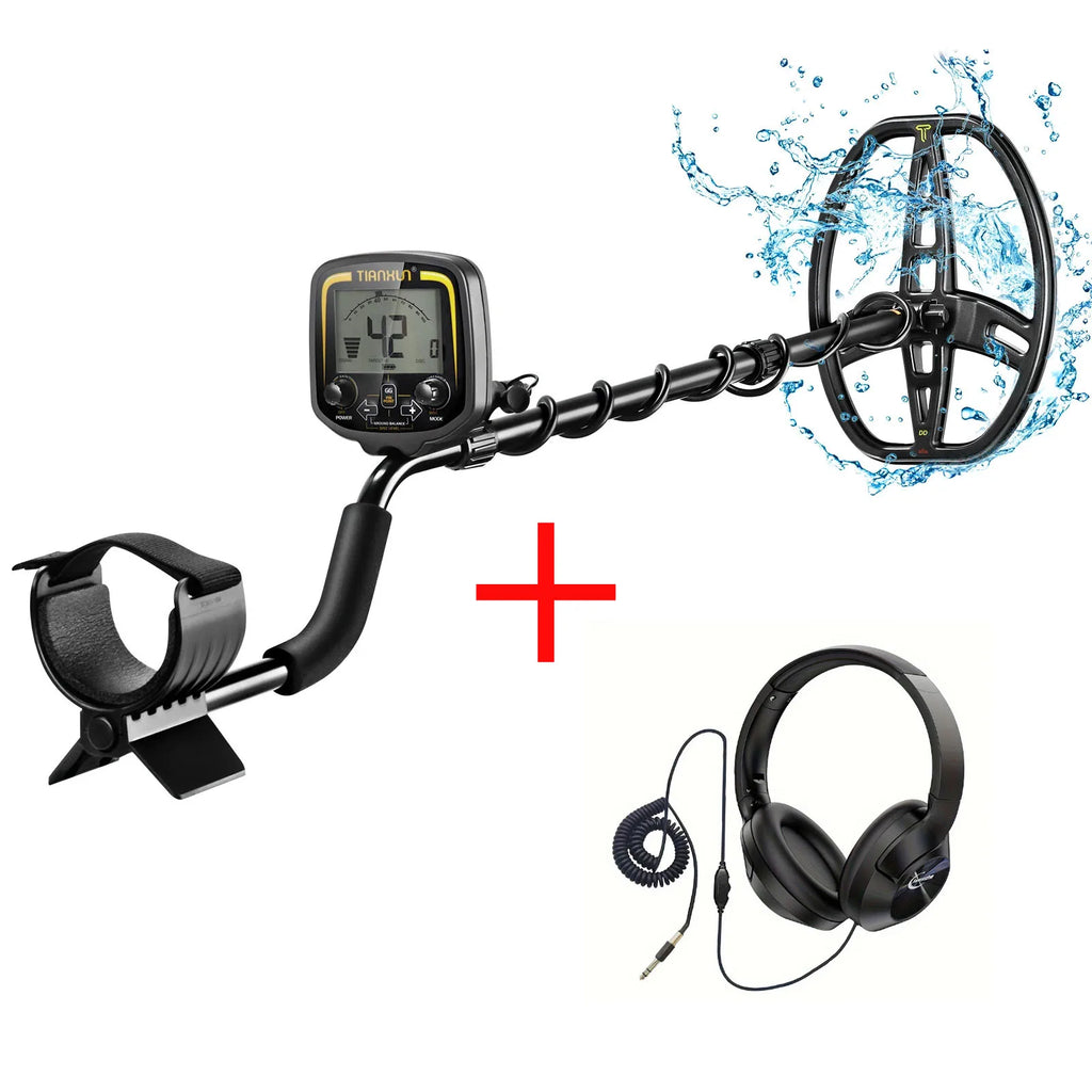 TX-850 LCD Digital Display Metal Detector For professional Underground Metal Detector Finder Gold Prospector Treasure Hunter