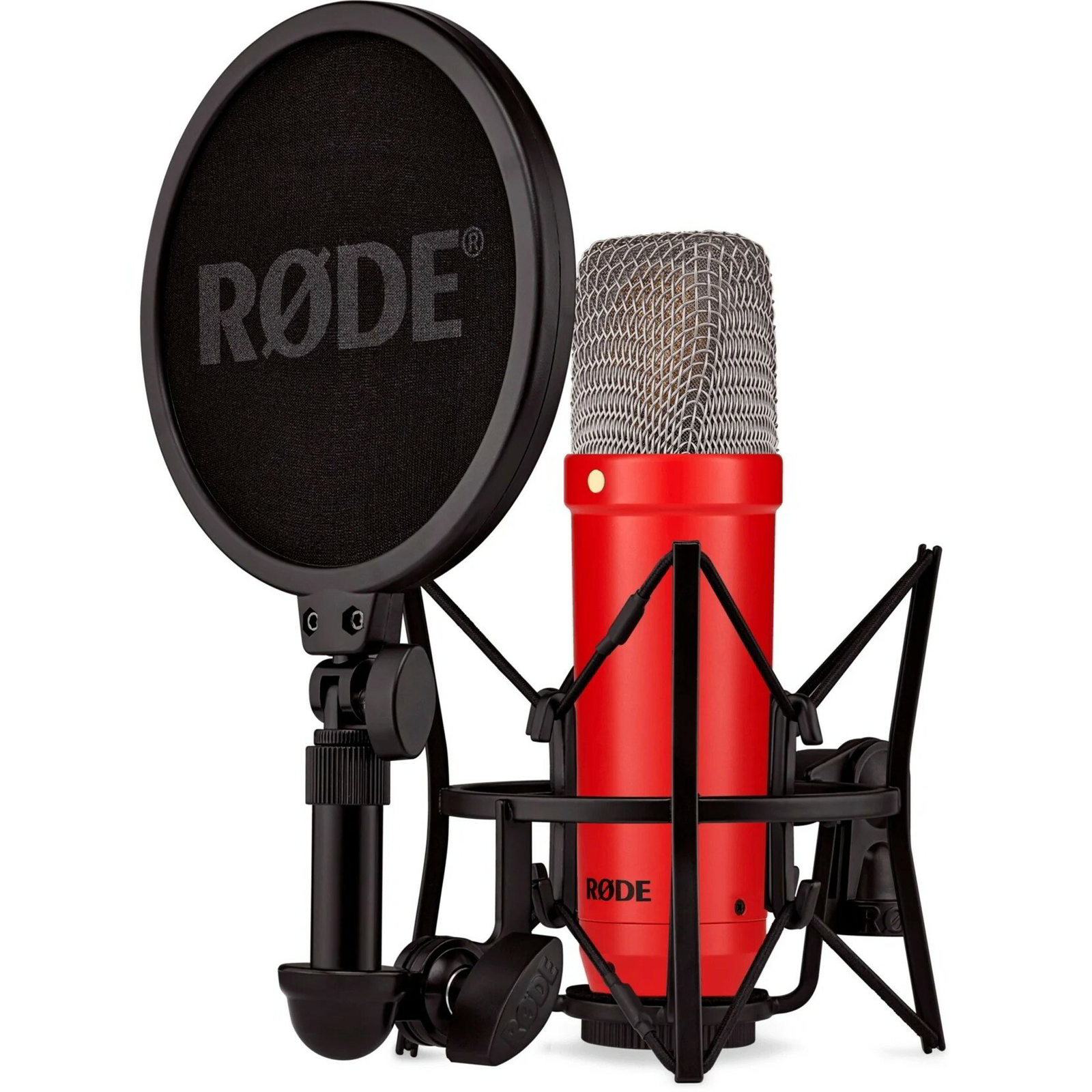 Rode Microphones NT1 Signature Stúdió Mikrofon - Piros (BUROINT1RD)-0