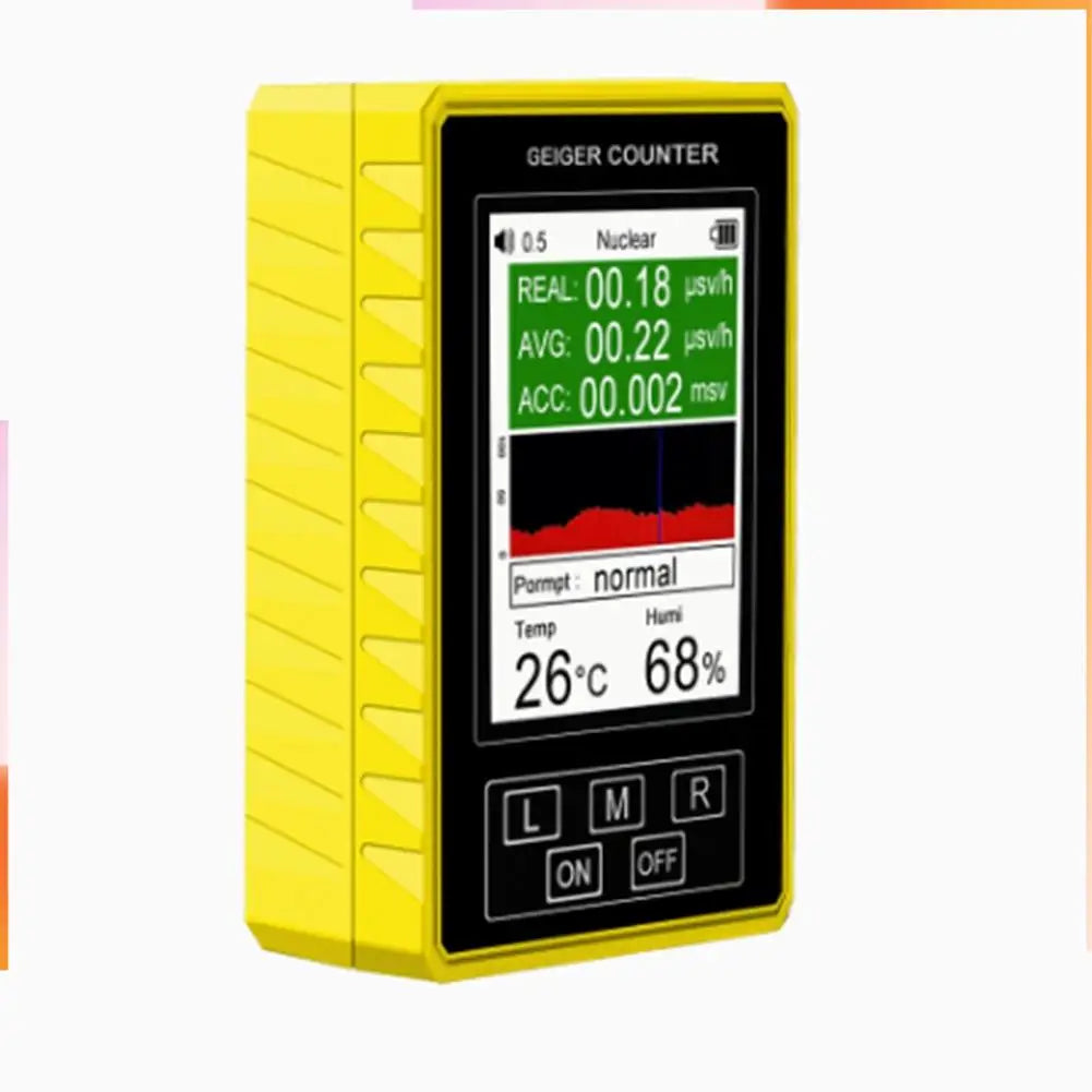 A92Z XR3 Pro Digital Nuclear Radiation Detector Geiger Counter Semi-Functional Dosimeter EMF Meter Βγ X-Ray Beta Gamma Tester