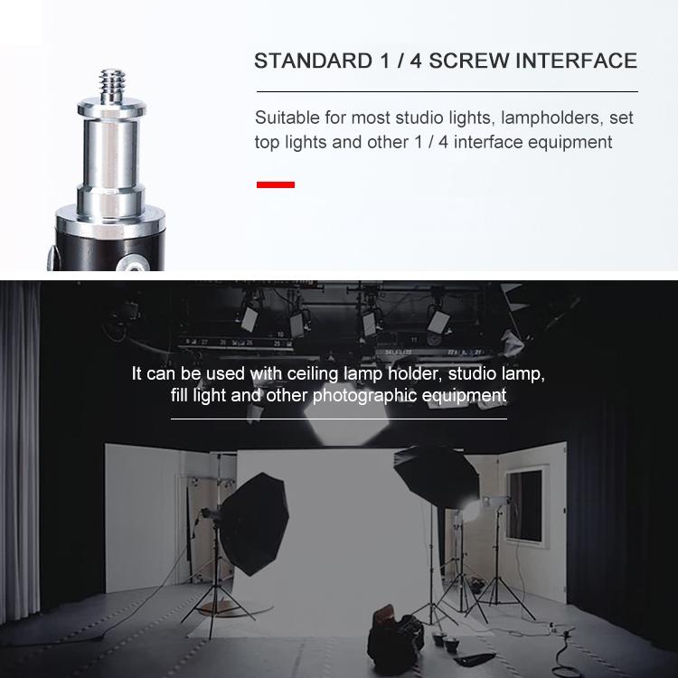 NNEIDS Portable 1.9M Studio Light Tripod - Oubao-4
