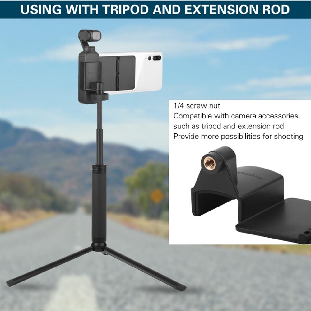 NNEIDS Folding Tripod For Dji Pocket With Sucker Holder-4