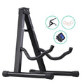 NNEDSZ Folding Acoustic Guitar Stand Bass Floor Rack Holder Accessories Pack-0