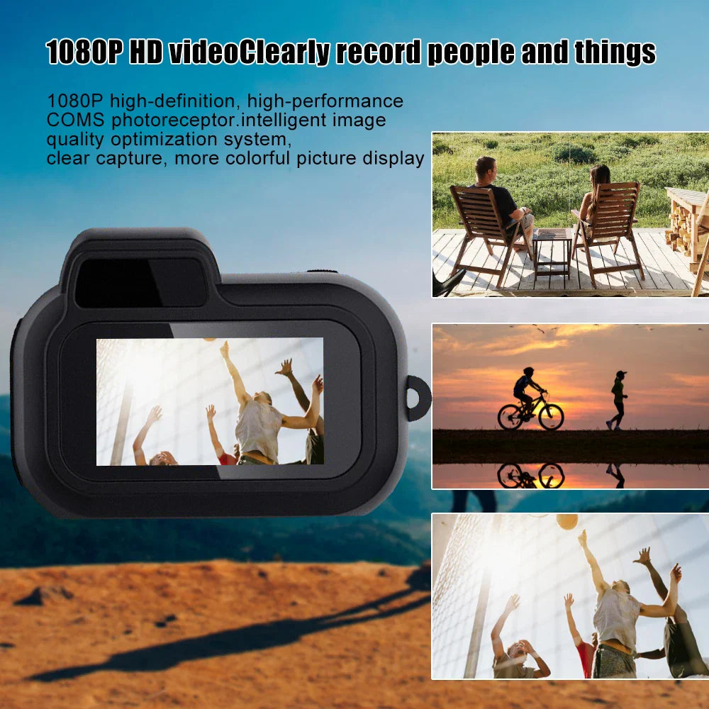 Mini Camera HD Portable Sports Camera (1080p)-3