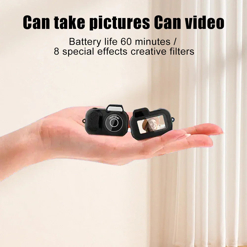 Mini Camera HD Portable Sports Camera (1080p)-4
