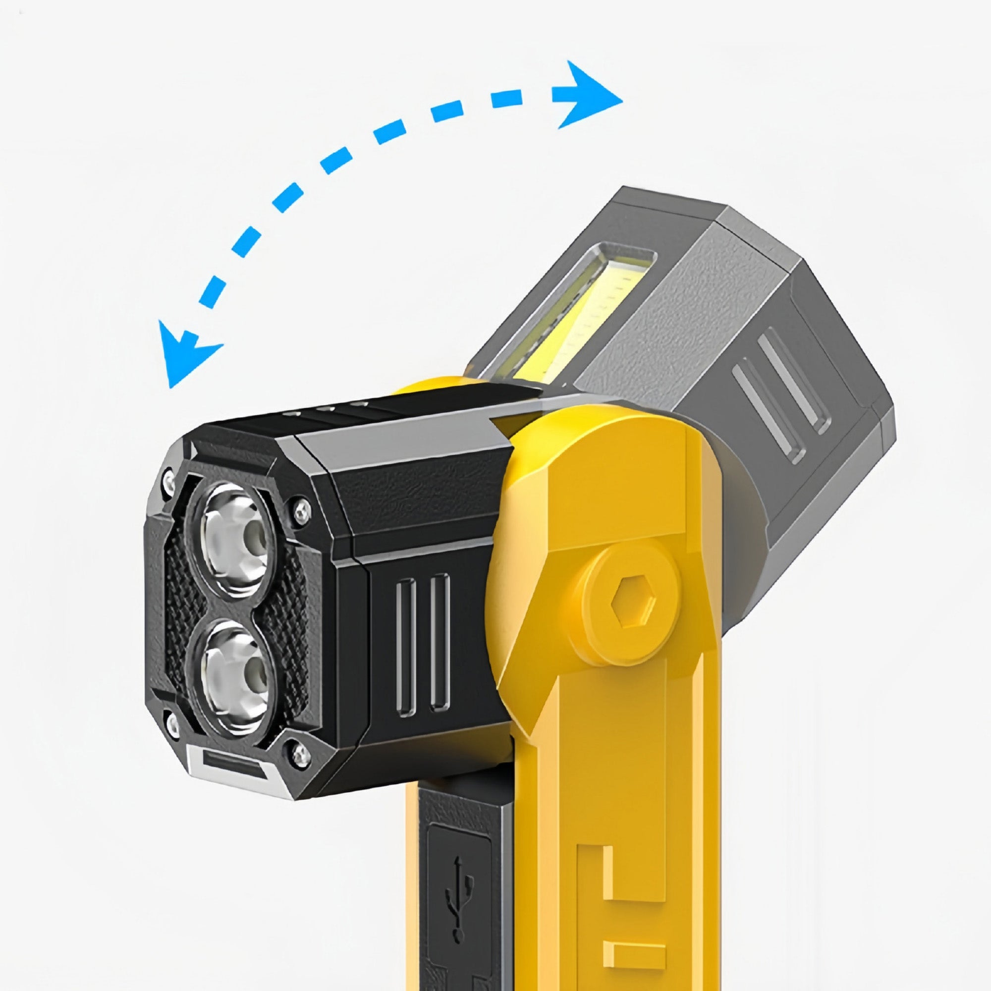 Emergency Prep Bundle: Pursonic 2-in-1 Ultra Bright Flashlight & LED Fast Charging Power Bank-1