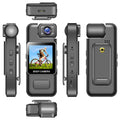 NNEOBA WiFi Mini Body Camera Black-0