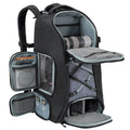 Camera Backpack with Tripod Strap Outdoor Black-0