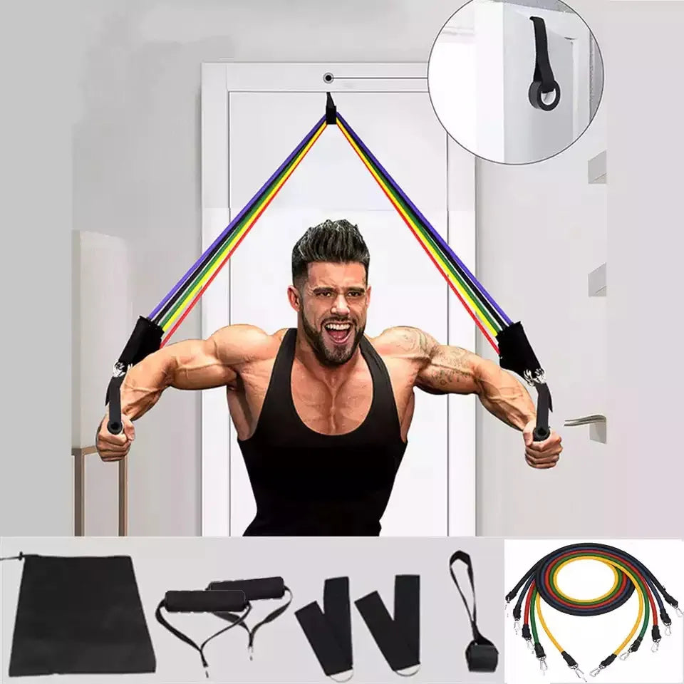 NNEOBA 150LBS Portable Resistance Bands for Bodybuilding and Fitness-1