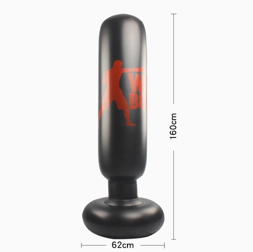 NNEIDS 1.6M Inflatable Punching Bag For Fitness And Catharsis-4