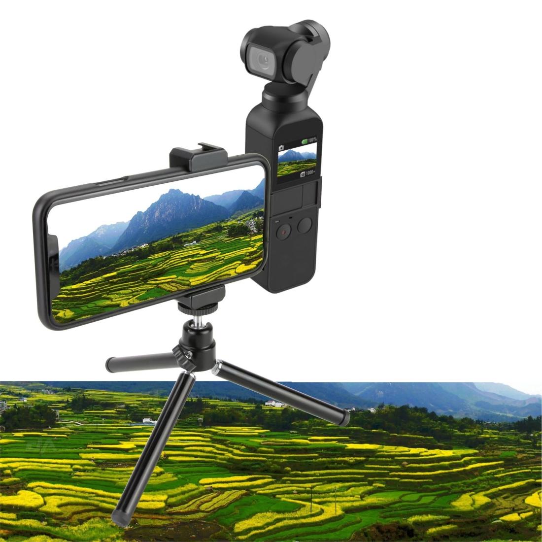 NNEIDS Versatile Aluminum Tripod For Dji Pocket - Multi-Functional-2