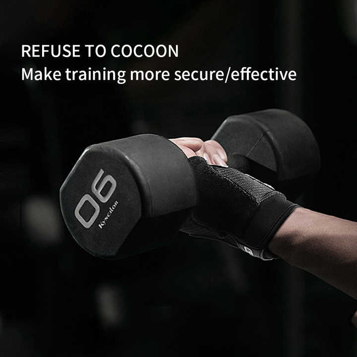NNEDSZ M Black Fingerless Sports Gloves - Non-Slip Silicone Palm Pads for Cycling, Weightlifting, and Fitness Training-1