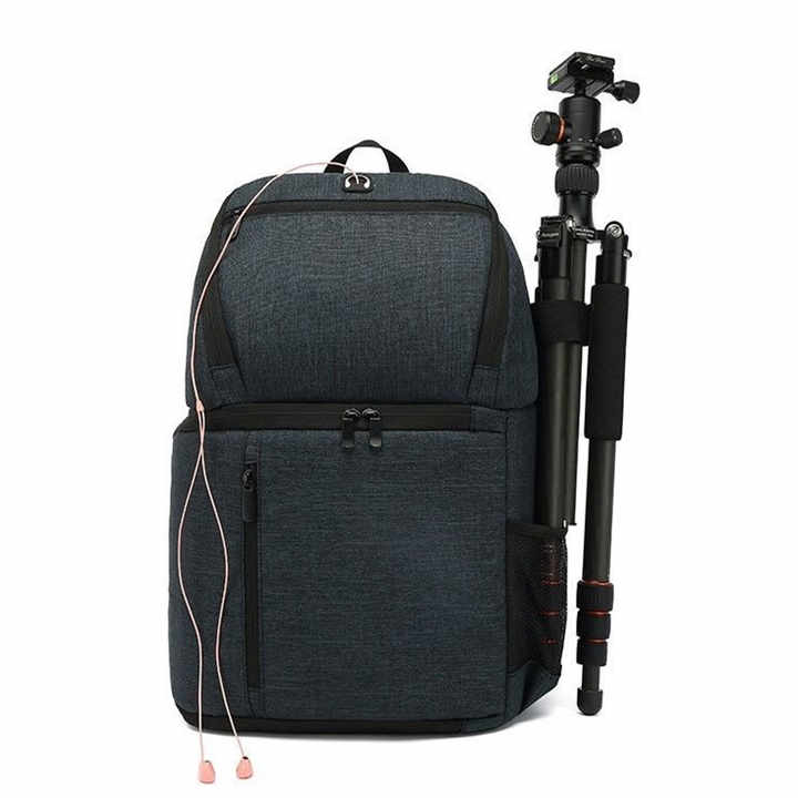 NNEDSZ Waterproof DSLR Camera Backpack - Multifunctional large-capacity camera bag that easily carries a tripod mount and headphone jack-3