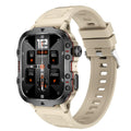 NNEDSZ White Rugged Smart Fitness Watch - Waterproof, Multi-Sport Modes, and Health Tracking-0