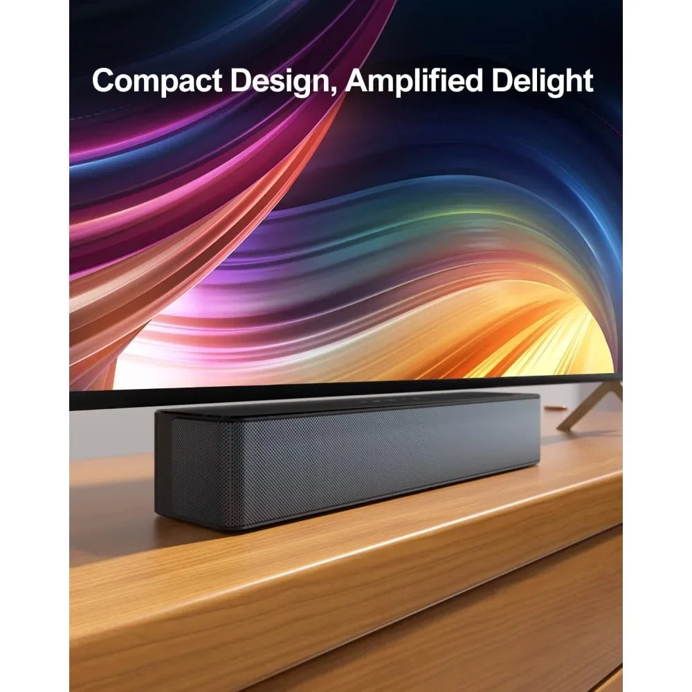 5.1 Virtual Surround Sound Bar, 320W Home Theater Surround System with Adjustable Speakers & Subwoofer, TV Speaker Soundbar, So