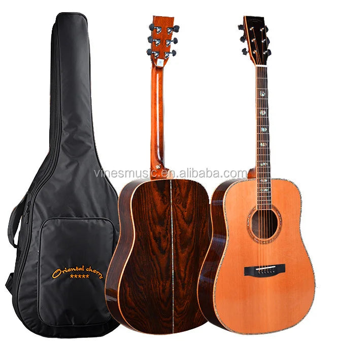 41" Dreadnought Solid Top Acoustic Guitar W-T3S-41D