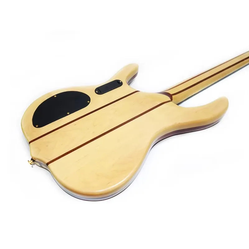 Custom logo 4/5/6 Strings 24 Frets High Grade Conjoined Neck Active Electric Bass Guitar