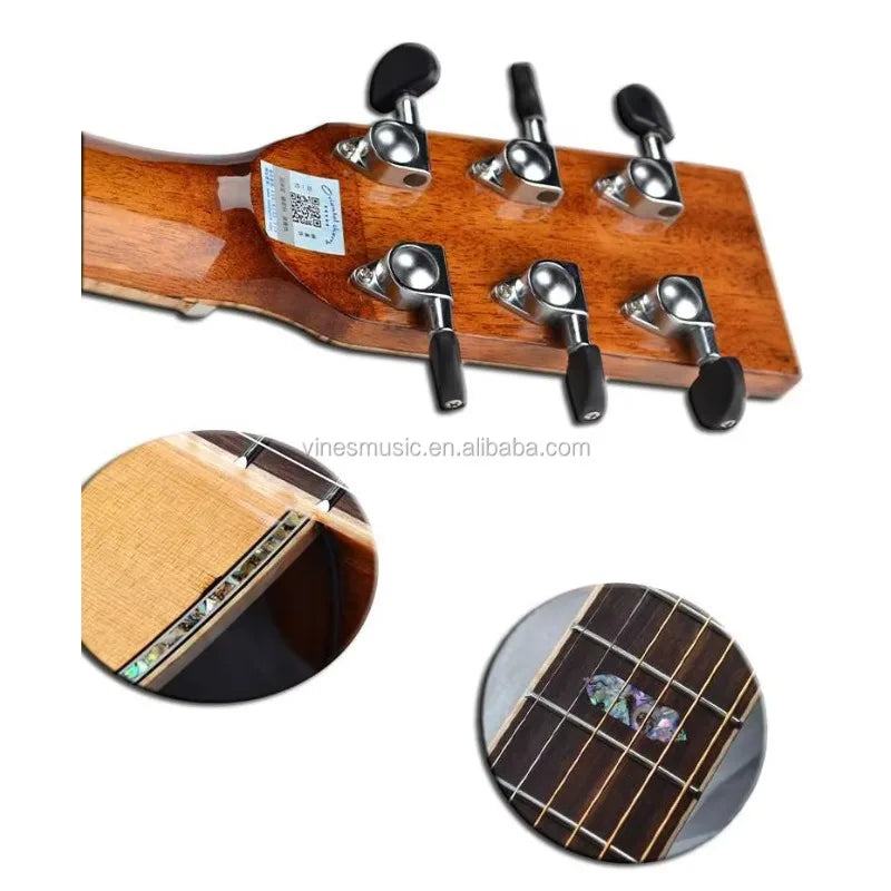 41" Dreadnought Solid Top Acoustic Guitar W-T3S-41D