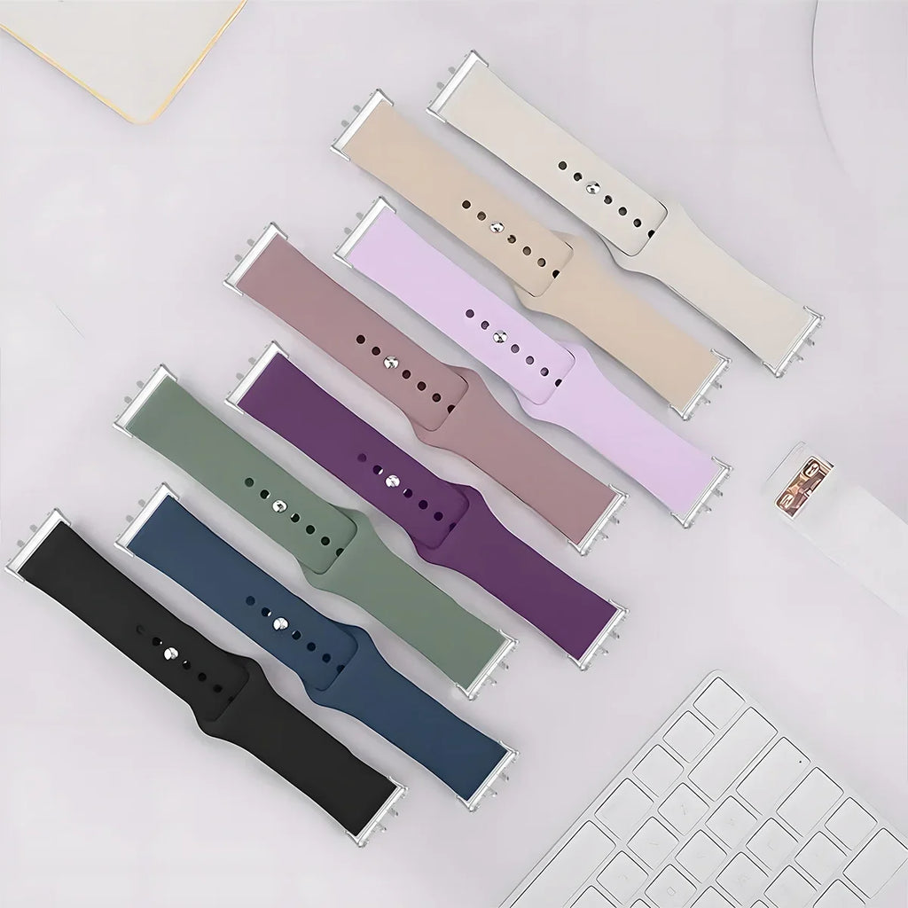Soft Silicone Strap For Samsung Galaxy Fit 3 Smart Watch Sports Bracelet Watchband For Galaxy Fit3 Replacement Wrist Band Correa