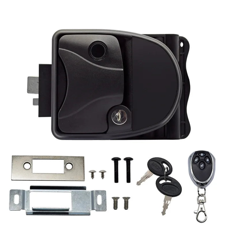 All-Metal Smart Fingerprint And Remote Control Electronic Lock For Car RV Used Sprinter Model Wireless Lock
