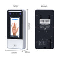 Multi-Biometric Attendance Machine with 5000 Fingerprint Storage Mask Detection Alarm Output Time Recording Product
