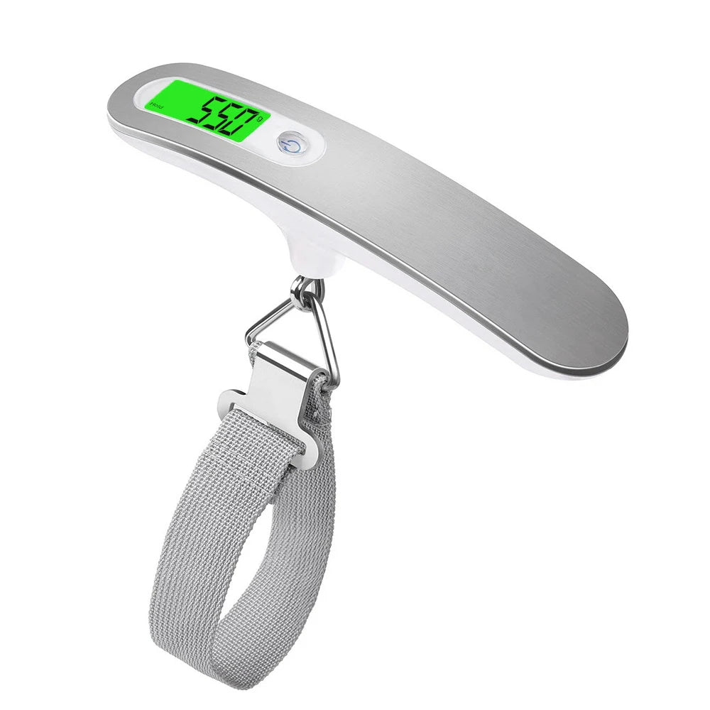 Luggage Scale 110lb 50kg Digital Handheld Portable Hanging Baggage Scale for Travel Suitcase Weight Scale
