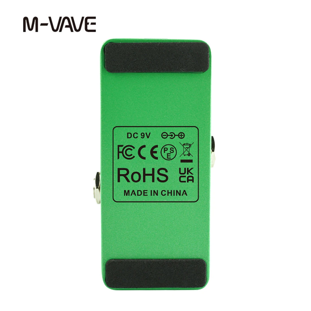 M-VAVE Classic Delay Echo Guitar Effect Pedal Delay Analog Effects Zinc Alloy Shell True Bypass Guitar Pedal for Guitar Parts