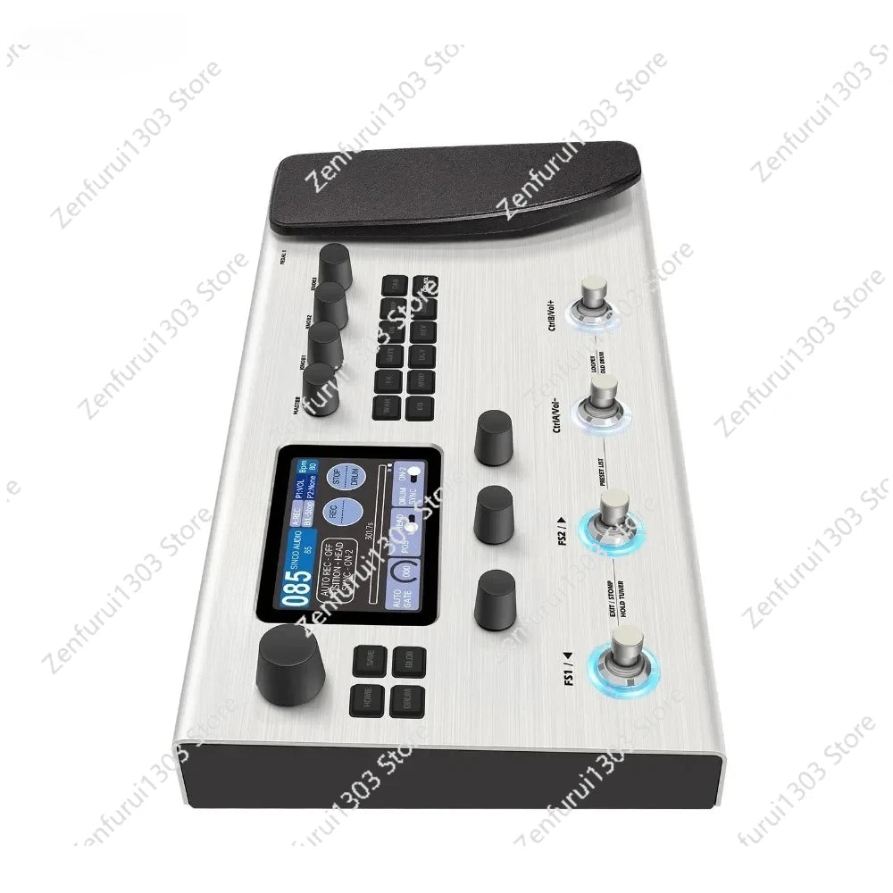 M-VAVE MK-300 Multi-Function Guitar/Bass Effector Pedal | 300s Looper+128 Drum Neural Modeling 120AMP/360FX