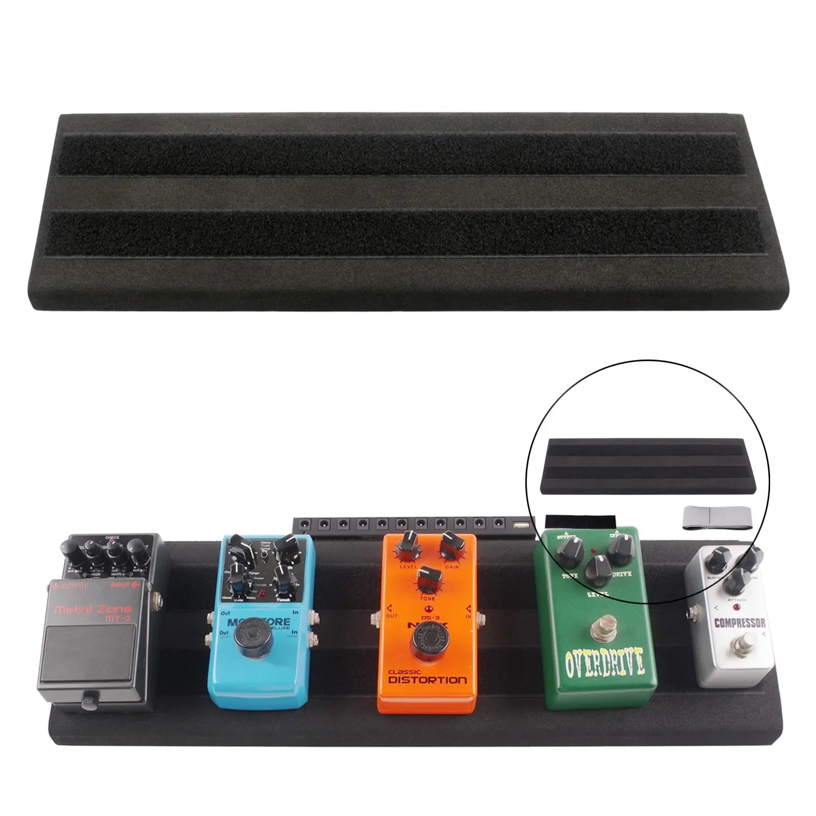 Guitar Effect Pedal Board Lightweight  EVA Setup Effect Pedalboard Guitar Bass Effects Pedal Holder Instruments Accessories