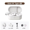 Intelligent Active Noise Reduction Button Wireless Lavalier Microphone Receiver And Recorder For Live Streaming