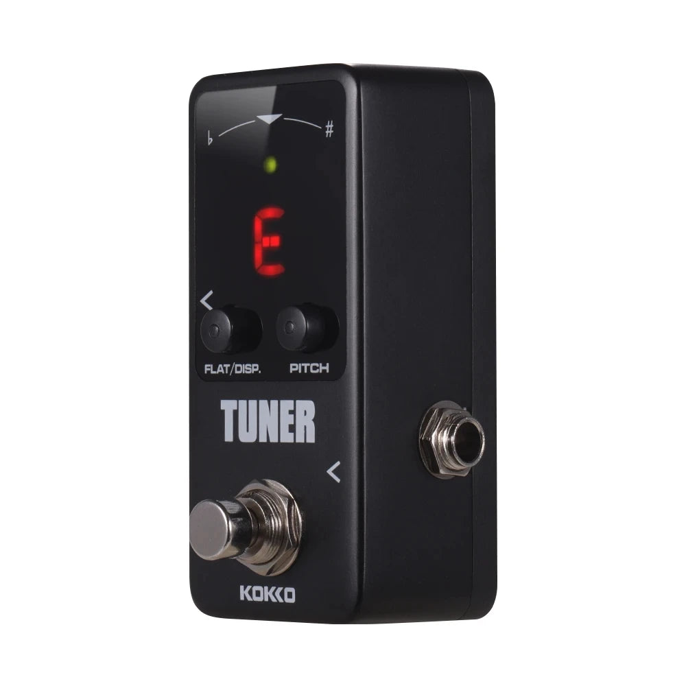 KOKKO Guitar Pedal Tuner FTN2 Tuner Pedal Effects Chromatic High Precision Tuning for Guitar Bass With LED Guitar Accessories